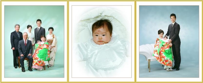 お宮参り写真